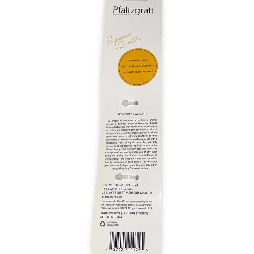 Pfaltzgraff Satin Alura Premium Stainless Steel Dinner Forks Set of 4 5322469